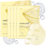 Mascarilla de gel de cúrcuma y ácido kójico MEDICUBE 4und