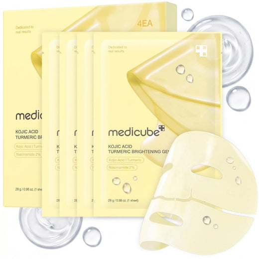Mascarilla de gel de cúrcuma y ácido kójico MEDICUBE 4und