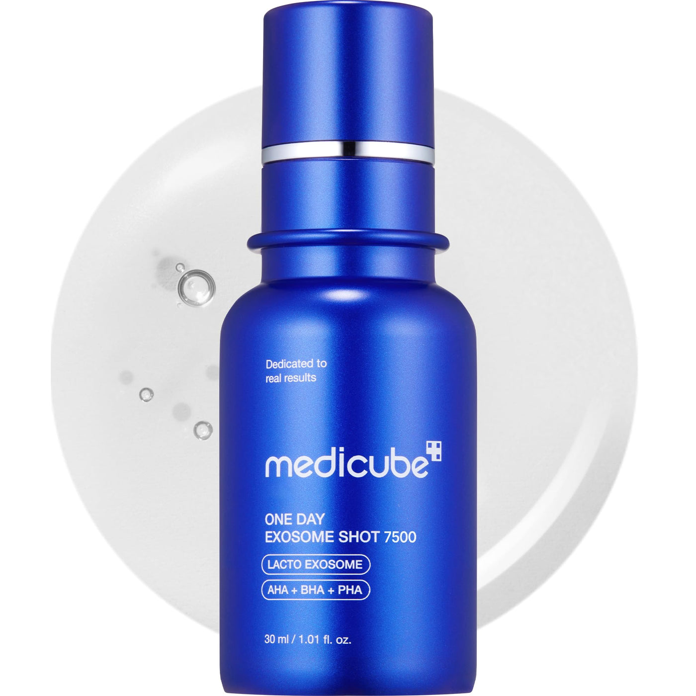 Medicube Zero Exosome Shot 7500 PPM Spicule-Gesichtsserum | Flüssiges Haut-Booster-Serum | Exosom AHA+BHA+PHA | Porenreinigung abgestorbener Hautzellen Hauttextur | Koreanische Hautpflege 1.01 fl.oz