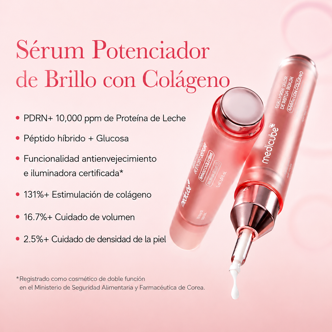 MEDICUBE Collagen Glow Booster Serum 15ml
