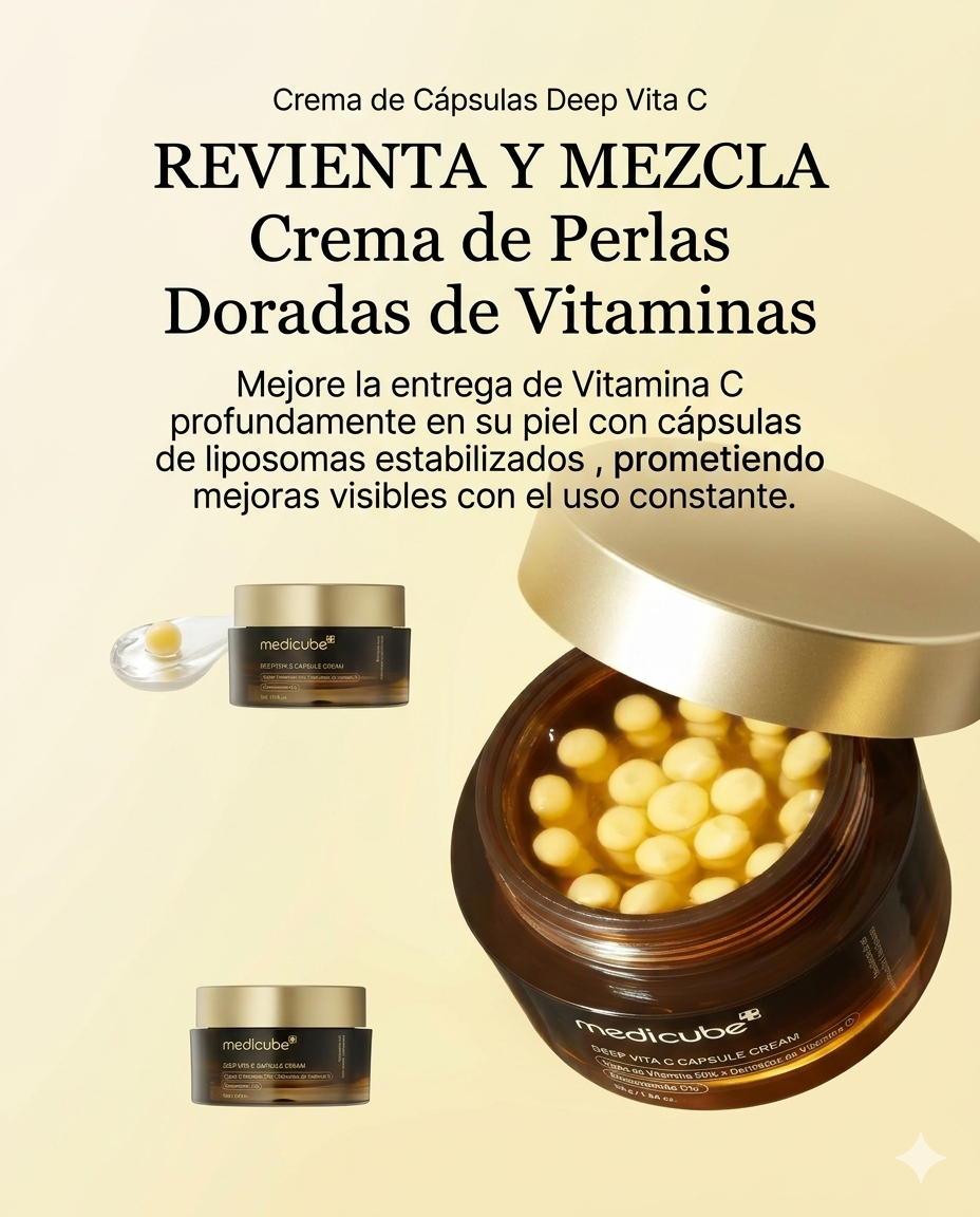 MEDICUBE Deep Vita C Capsule Cream 55g